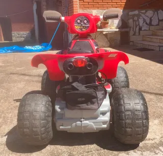 Quad infantil rojo feber 12V