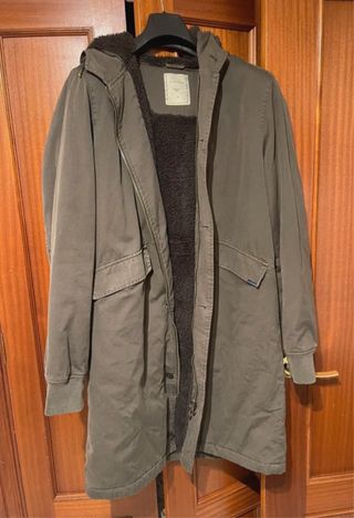 Parka Scalpers Talla L Verde militar