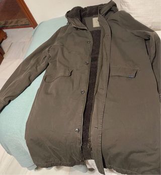 Parka Scalpers Talla L Verde militar