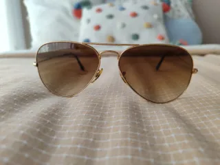 Gafas de sol Ray-Ban Aviator doradas