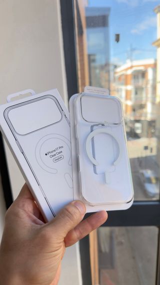 Custodia iPhone 17 Pro Trasparente Magsafe