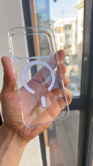 Custodia iPhone 17 Pro Trasparente Magsafe