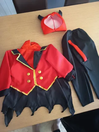 Disfraz Demonio Talla 1/2