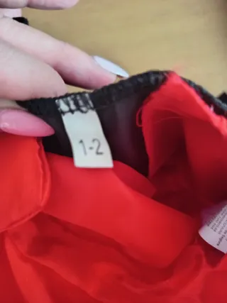 Disfraz Demonio Talla 1/2