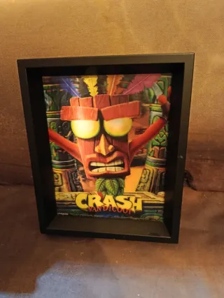 Cuadro 3D Crash Bandicoot