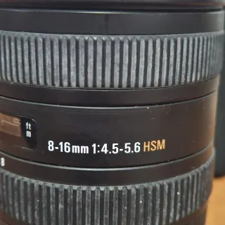 Sigma 8-16mm Attacco Canon