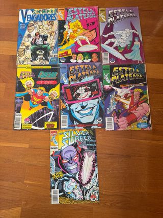 7 cómics clásicos Marvel (ediciones Forum 80-90
