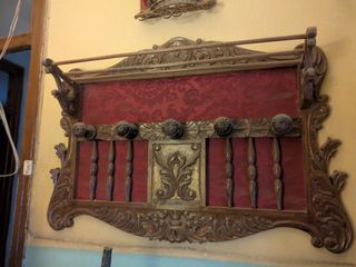 Perchero madera Renacimiento