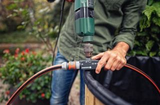 Gardena 1490-20 - Mini-bomba Adaptable a cualquier taladradora