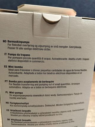 Gardena 1490-20 - Mini-bomba Adaptable a cualquier taladradora