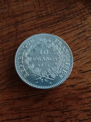 Moneda 10 Francos 1973