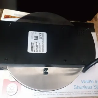 Princess Waffle Iron Acero Inoxidable