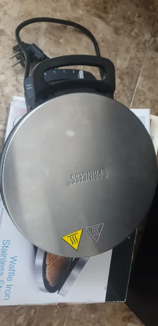 Princess Waffle Iron Acero Inoxidable