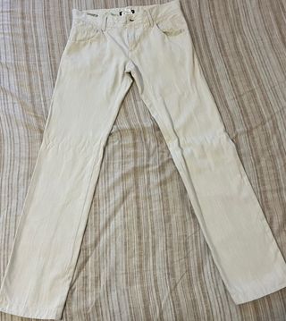 Dolce & Gabbana Jeans Uomo Beige Taglia 46