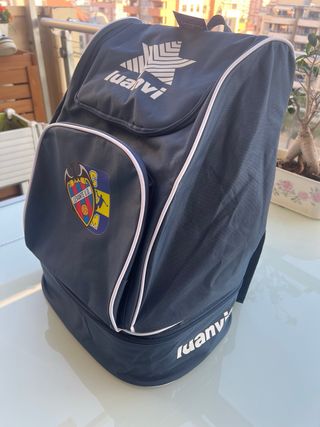 Mochila Escolar Levante Azul y Multicolor