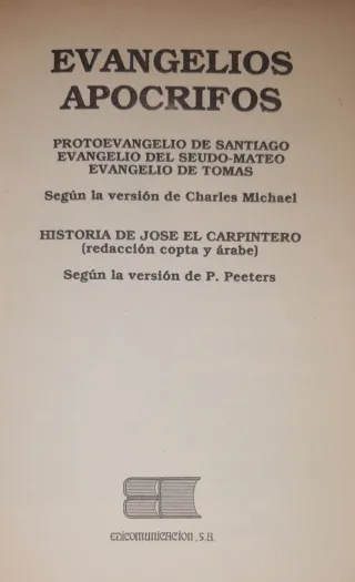 Evangelios apócrifos