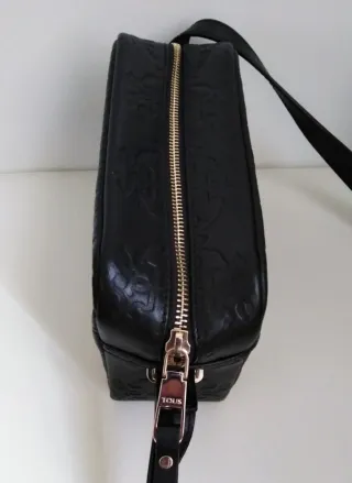 Bandolera Tous Mossaic Piel Negra