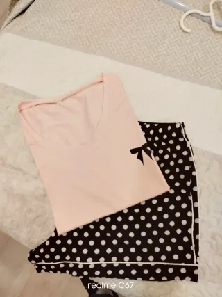 Conjunto verano pijama lunares