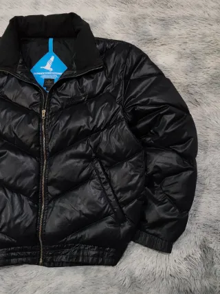 Chaqueta Adidas Plumas Y2K Negra