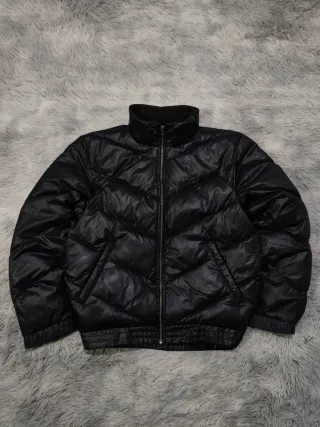 Chaqueta Adidas Plumas Y2K Negra