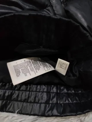 Chaqueta Adidas Plumas Y2K Negra