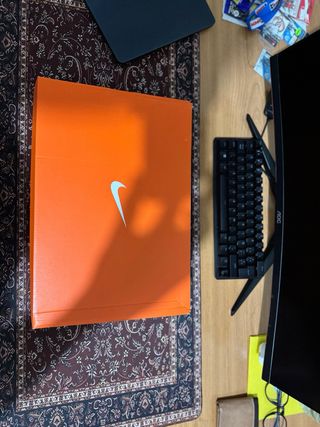 Zapatillas Nike Hombre Azul y Plata