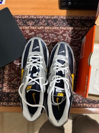 Zapatillas Nike Hombre Azul y Plata