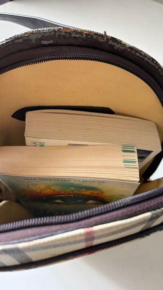 Mochila Burberry Cuadros Vintage