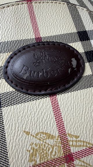 Mochila Burberry Cuadros Vintage
