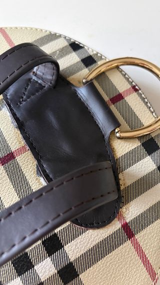 Mochila Burberry Cuadros Vintage