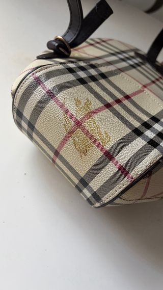 Mochila Burberry Cuadros Vintage