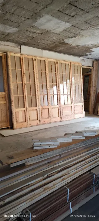 Puertas de armario antiguas a medida