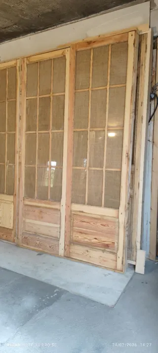 Puertas de armario antiguas a medida