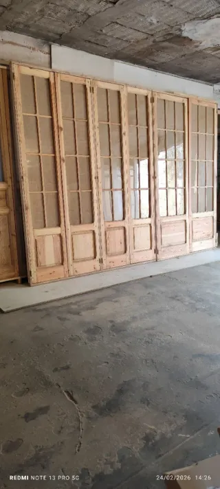 Puertas de armario antiguas a medida