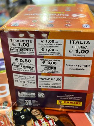 Colección Cromos EuroLeague Panini 2025-26