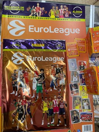Colección Cromos EuroLeague Panini 2025-26
