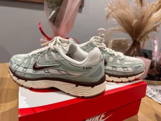 Zapatillas Nike P-6000 Verde y Marrón
