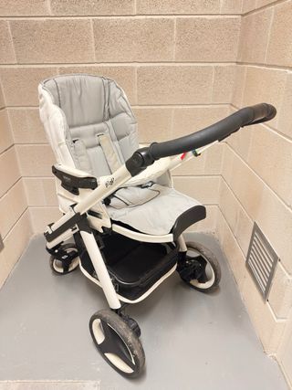 Carro de bebé Bebecar blanco