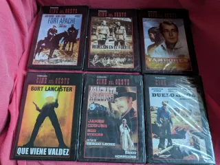 Lote 14 Películas Western DVD - 9 Precintados