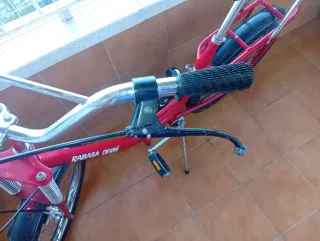Bicicleta Rabasa Derbi Plegable Clásica Roja