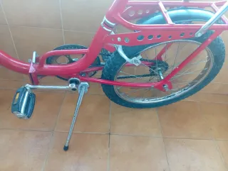 Bicicleta Rabasa Derbi Plegable Clásica Roja