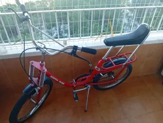 Bicicleta Rabasa Derbi Plegable Clásica Roja