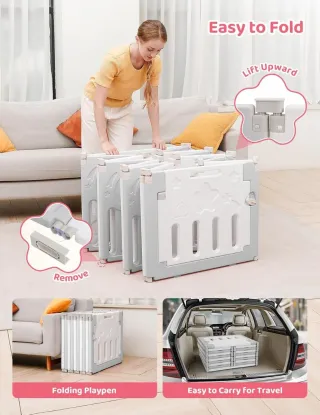 Parque infantil corral interior/exterior Dripex