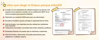 Parque infantil corral interior/exterior Dripex