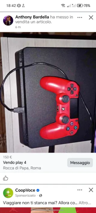 Vendo PlayStation 4