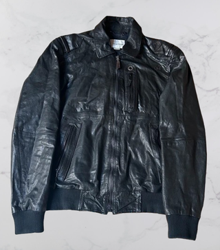 Chaqueta Piel 100% Energie Vintage Aviador Talla M