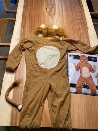 Disfraz León Talla 10-12