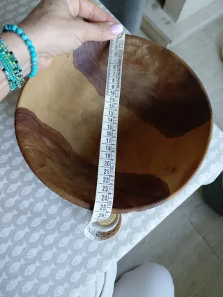 Cuenco africano de madera