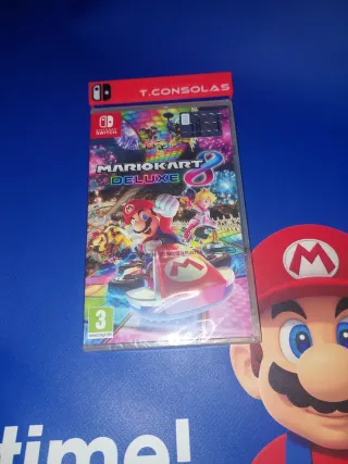 -PRECINTADO- MARIO KART 8 DELUXE SWITCH