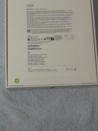 iPad Pro 11 M5 256GB Plata Nuevo